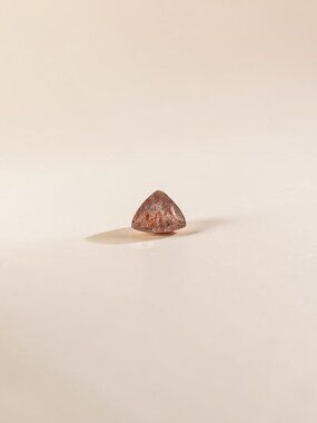 0.93 Carat Triangular Sunstone Gemstone - Live Show Listing